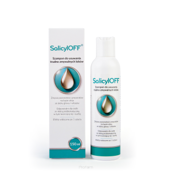 SalicylOFF – Szampon do usuwania trudno zmywalnych leków 150 ml